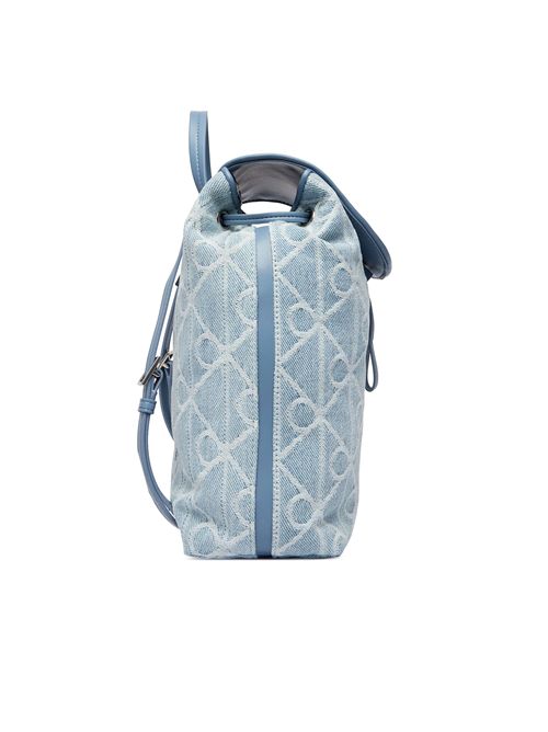 CALVIN KLEIN Zaino denim in jacquard con logo CALVIN KLEIN | LV04F3508GYBZ